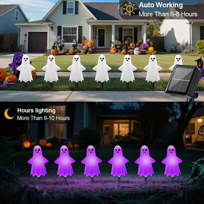 Halloween Decorations Color Purple Quantity 12Pcs