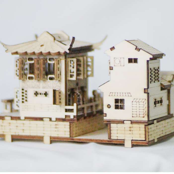 Building Toy Architectural Model Toy Set Quantity 1 Set