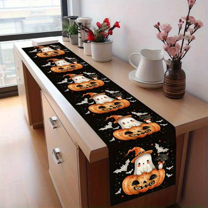 Halloween tablecloth decoration color Mixed