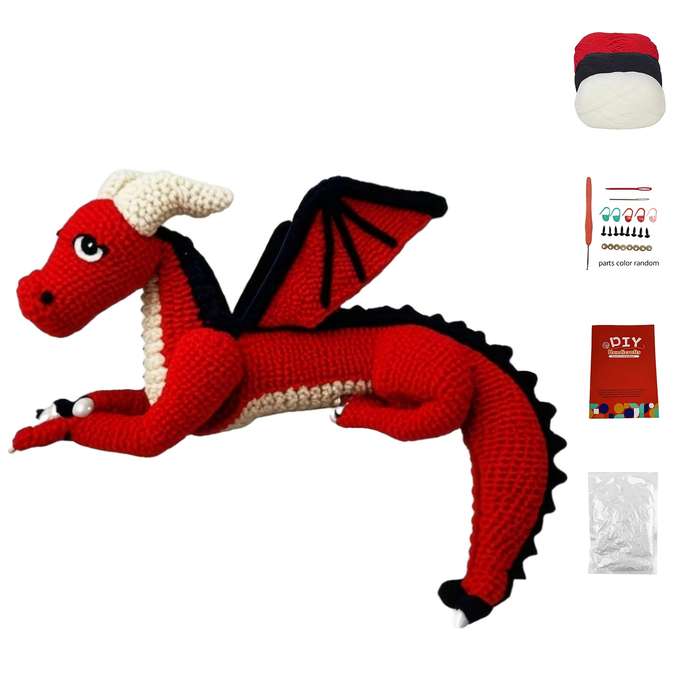 Toy Dolls Style black dragon