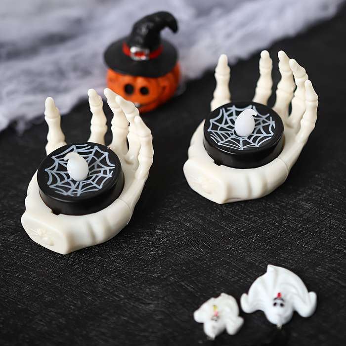 Halloween Decorations Model Black Skeleton Hand