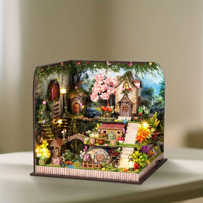 Building Toy Architectural Model Toy Set Items Forest Secret