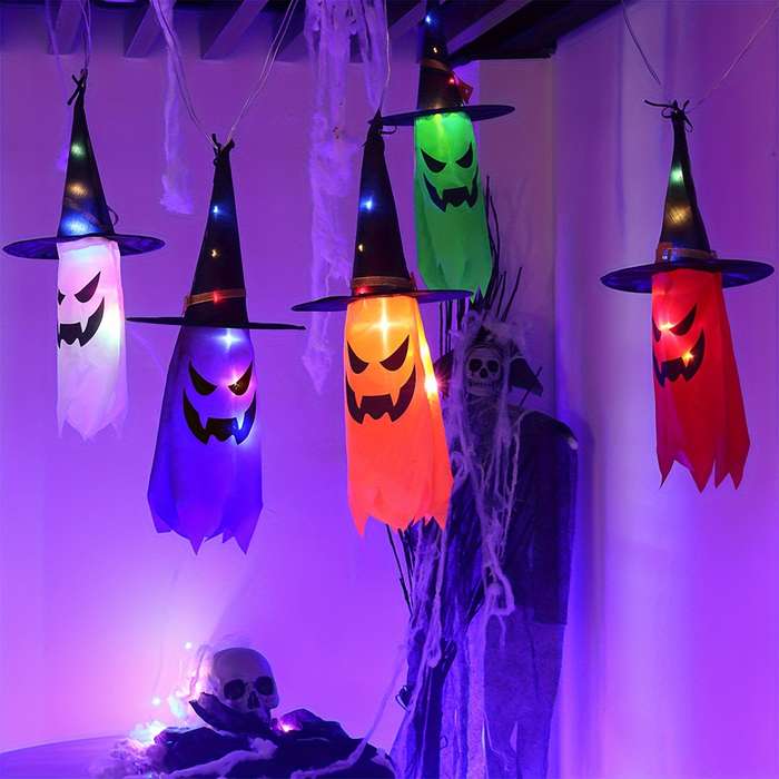 Halloween Decorations Style A Colorful Ghost