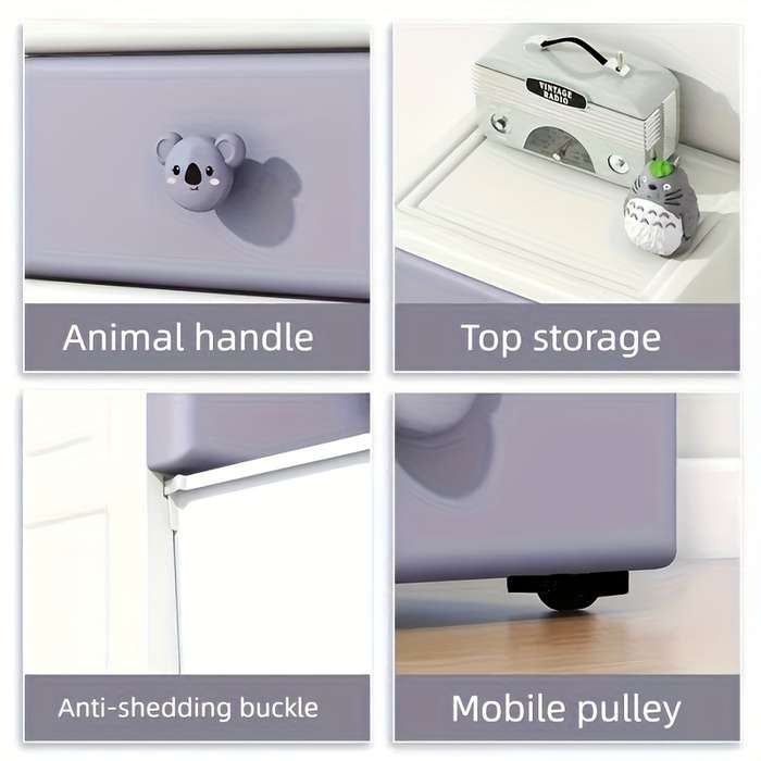 Storage And Organizationcolor Purple Spell White Items 4 Layers