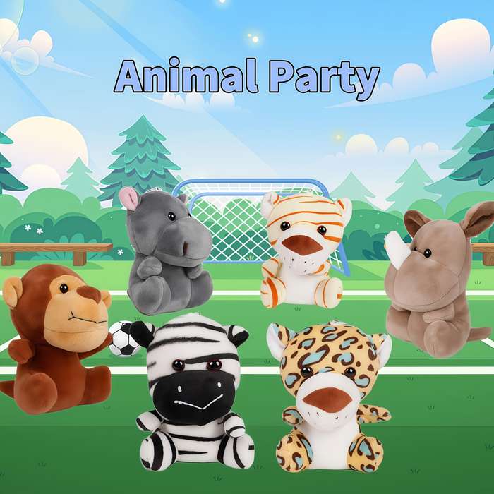 Toy Doll Items 12Pcs Forest Animals
