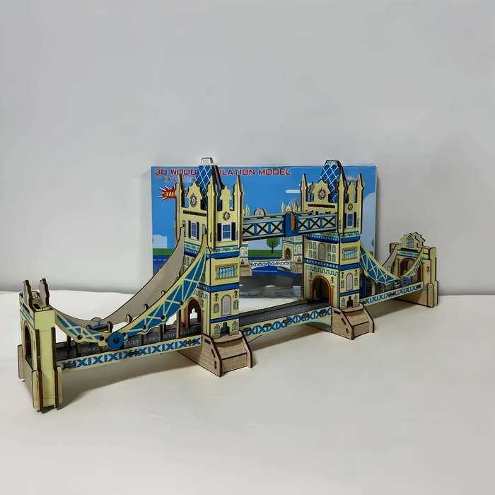 Building Toy Architectural Model Toy Set Items Daqiao Set
