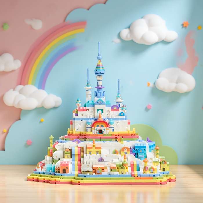 Building Toy Architectural Model Toy Set