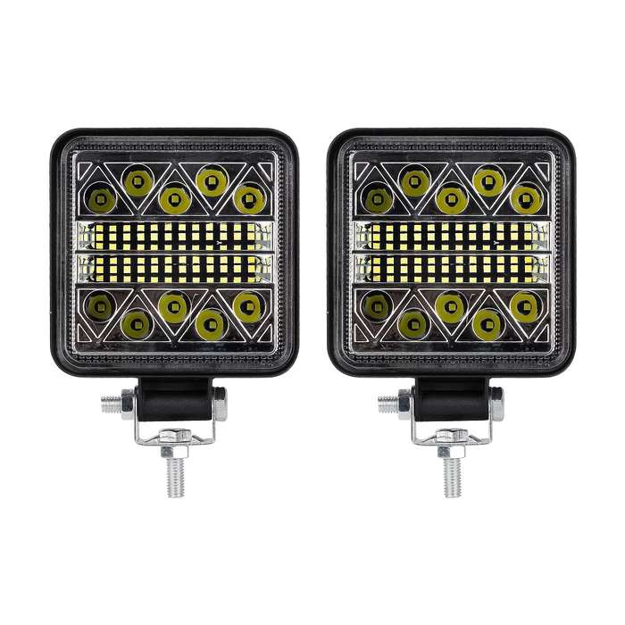 2pcs Led Bar Spotlights 10.16cm Car Headlights Led 12V 24V Led Fog Lamp Super Bright