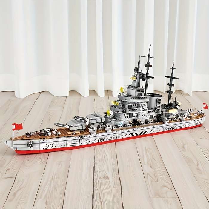 3D Jigsaw Puzzle Model Ship Style 1420Pcs Warship Model