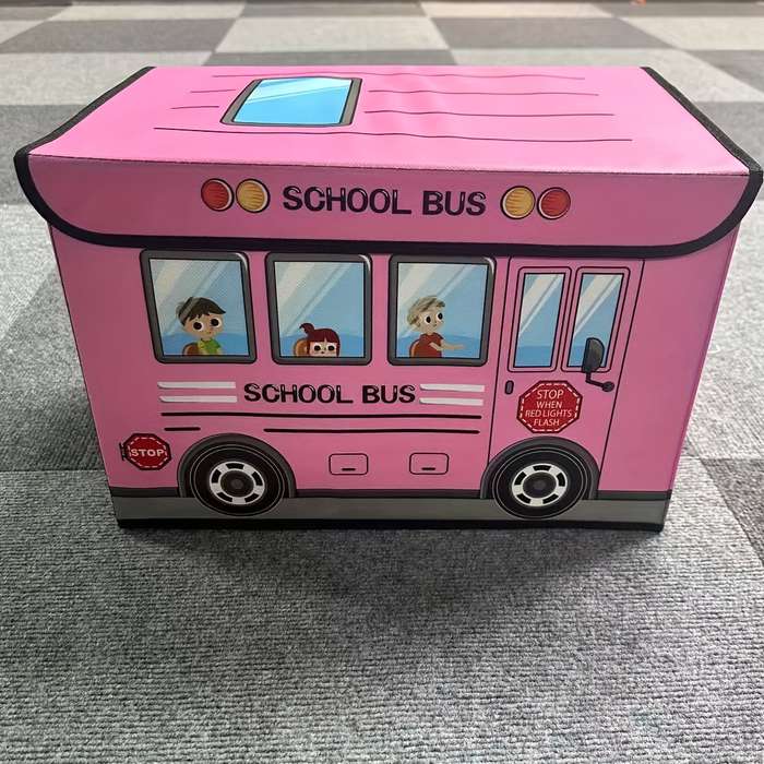 Storage And Organizationcolor Pink Car Style Cartoon Car 38 X 25 X 25Cm