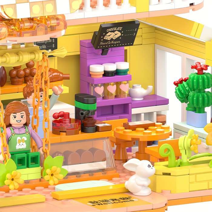 Building Toy Architectural Model Toy Set Style Without Box