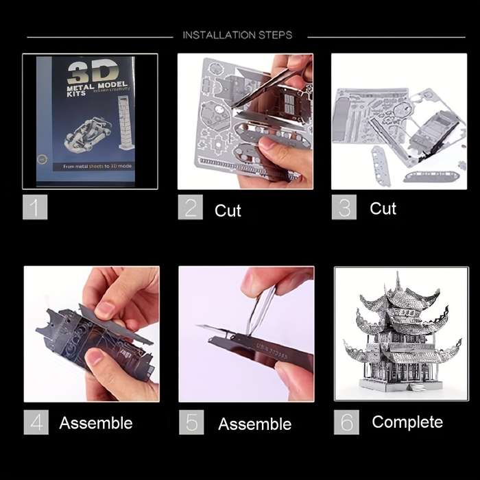 Building Toy Architectural Model Toy Set Items Yueyang Tower