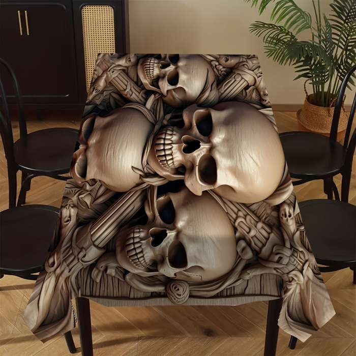 Halloween tablecloth decoration size 55.1 x 70.8in or 140 x 180cm
