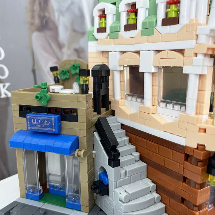 Building Toy Architectural Model Toy Set Style 1928 Pcs Apartment