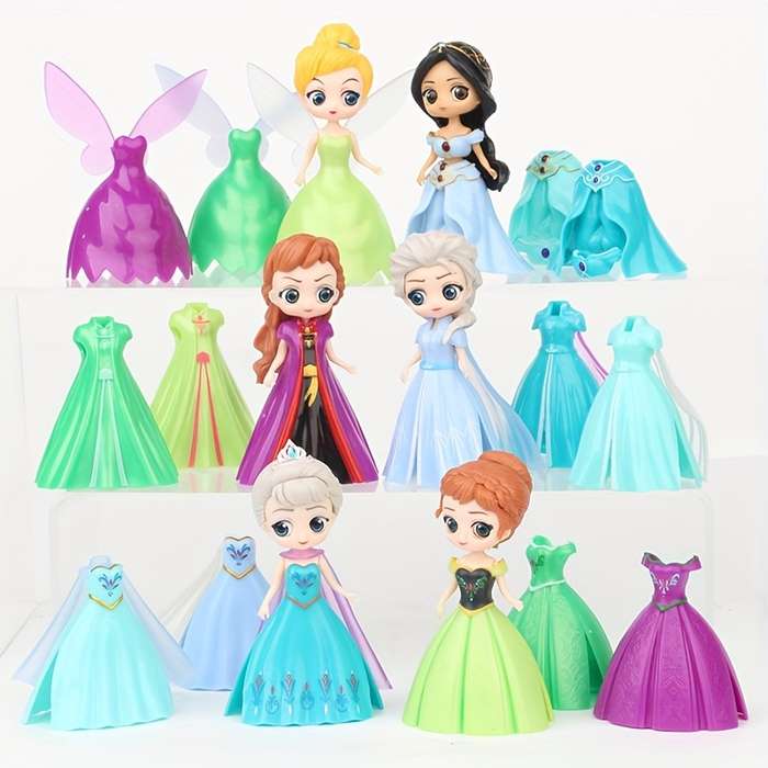 Toy Dolls Quantity 18 piece Princess Dress Up Set