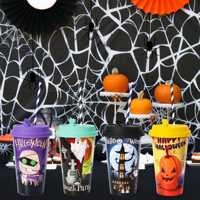 Halloween Decorations Style 24Pcs Halloween Cup