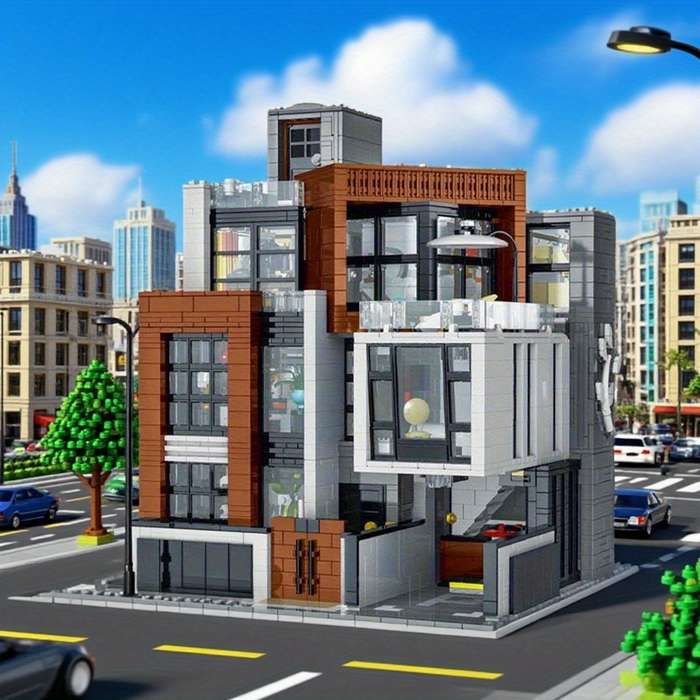 Building Toy Architectural Model Toy Set Model Mk 10204