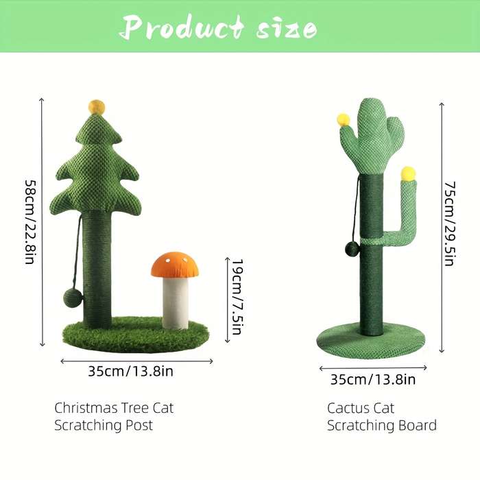Pet Supplies Style Christmas Tree Scratching Post