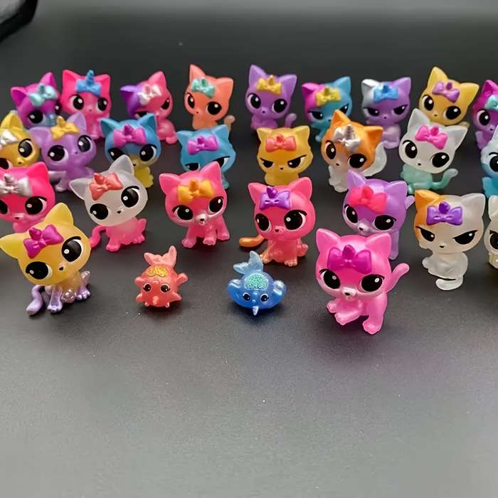 Toy Dolls color Polychrome Style 10pcs Mixed