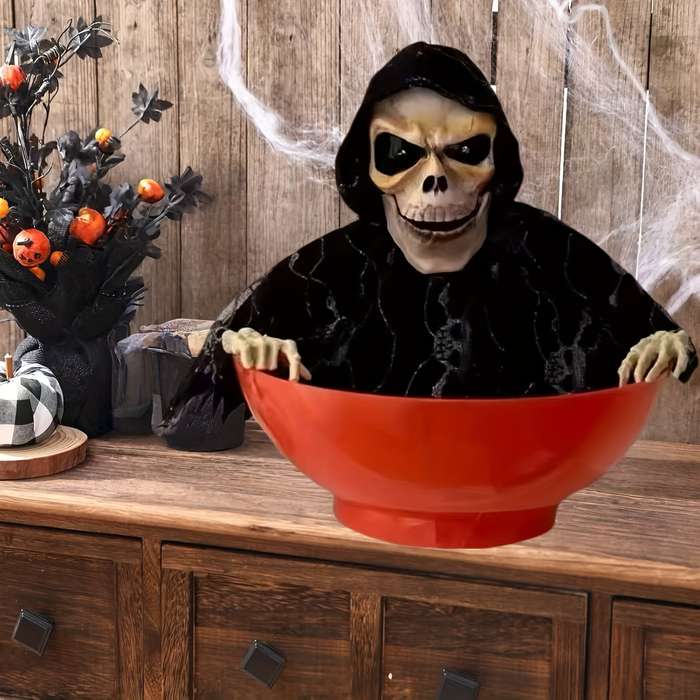 Halloween Decorations Items Candy Plate B