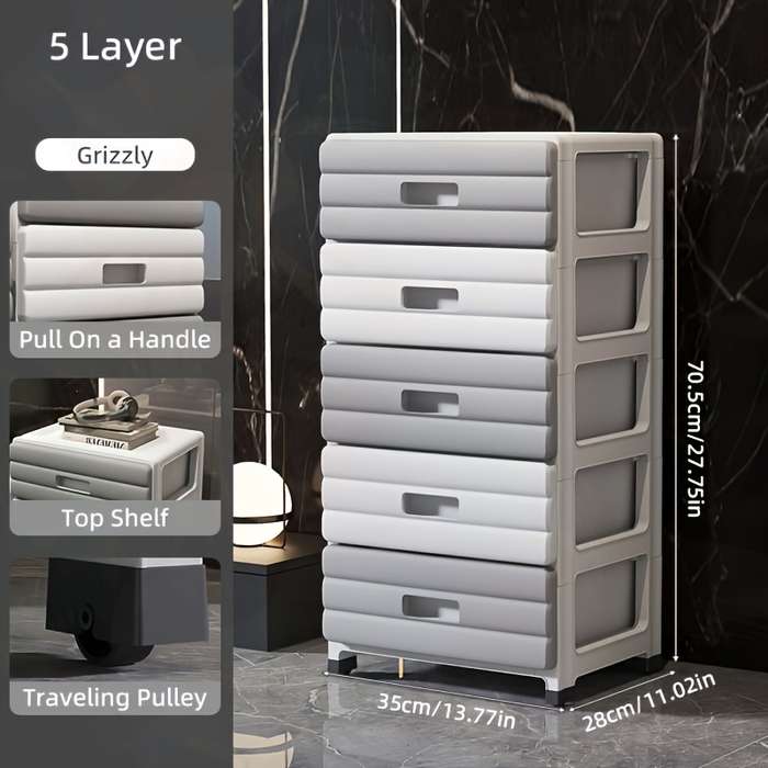 Storage And Organizationcolor Chestnut Items 3 Layer