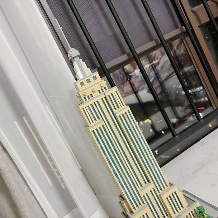 Building Toy Architectural Model Toy Set Items Empire State Building 4669Pcs
