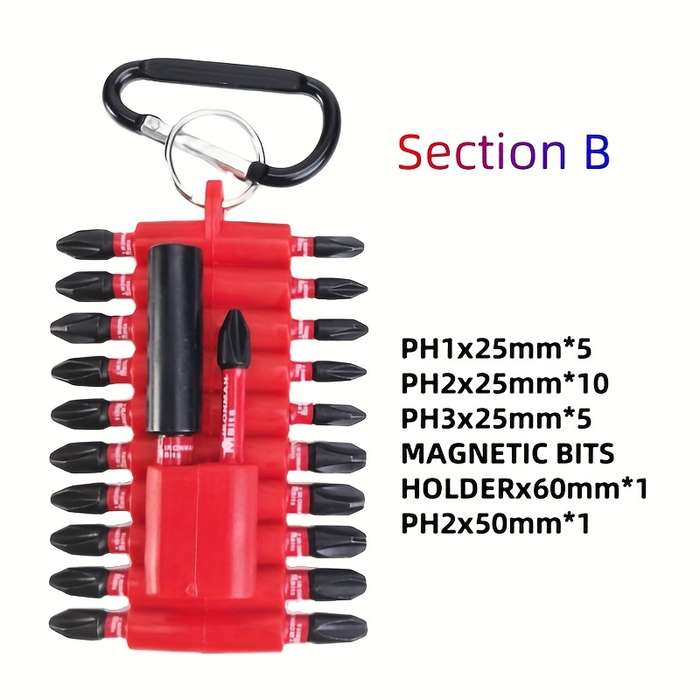 Screwdriver Bit Tool Set Model Type B