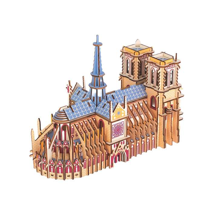 Building Toy Architectural Model Toy Set Style Notre Dame De Paris