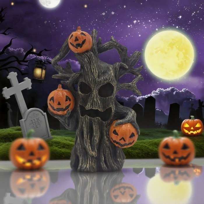 Halloween Decorations Style Dryad Pumpkin