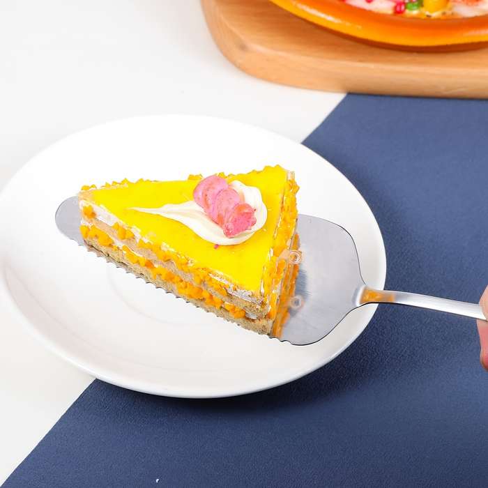 1pc Cake Spatula Stainless Steel Cake Spatula Cake Cutter Pizza Cutter Dessert Cutter For C