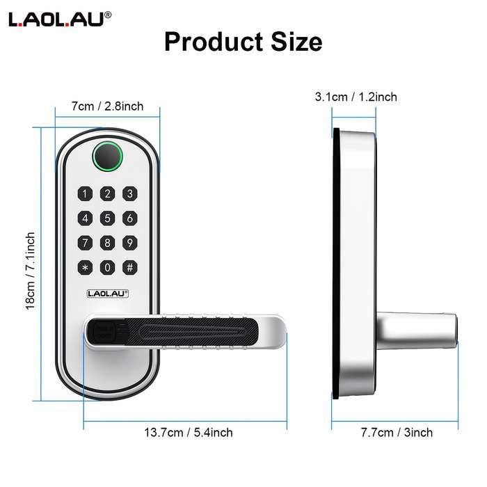 Lock Color Black