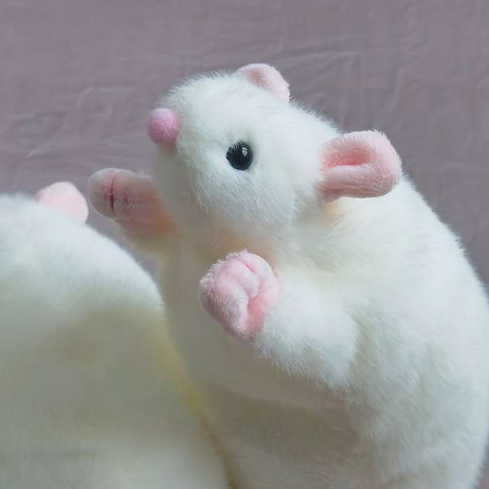 Toy Doll Color Milky Model Measurement With Tail Straightened  40Cm 15.74In