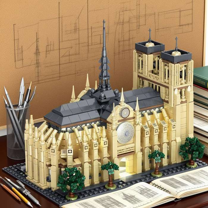 Building Toy Architectural Model Toy Set Model Gms T2106