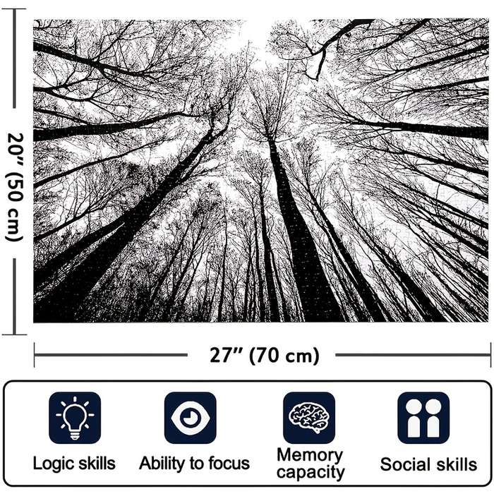 1000pcs Jigsaw Puzzle Creative Nature Landscape Challenging Family Game Wall Art