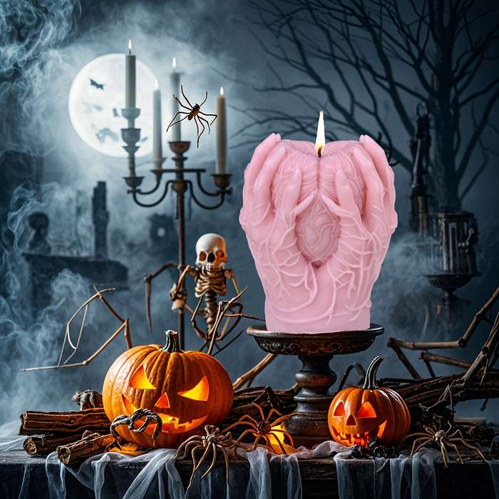 Halloween Decorations Items 1Pc Candle Silicone Film Decoration