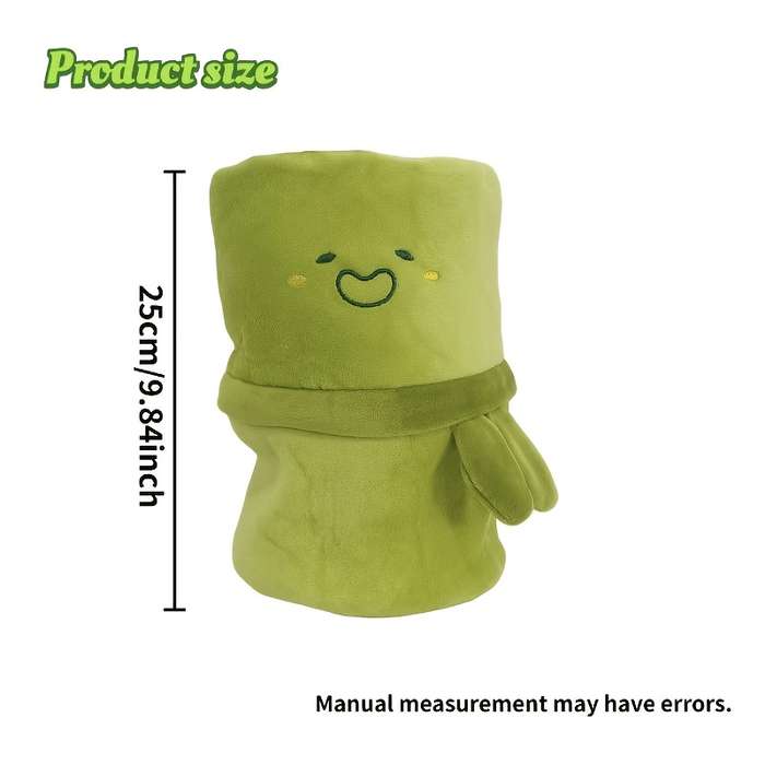 Toy Dolls color Green Bamboo Tube Panda