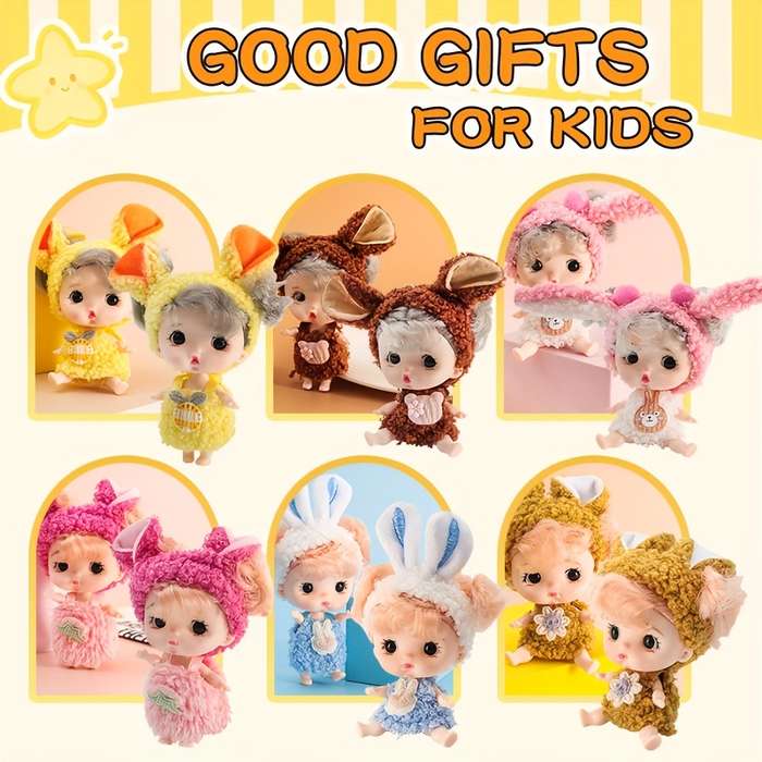 Toy Dolls Quantity 6 dolls  gift box