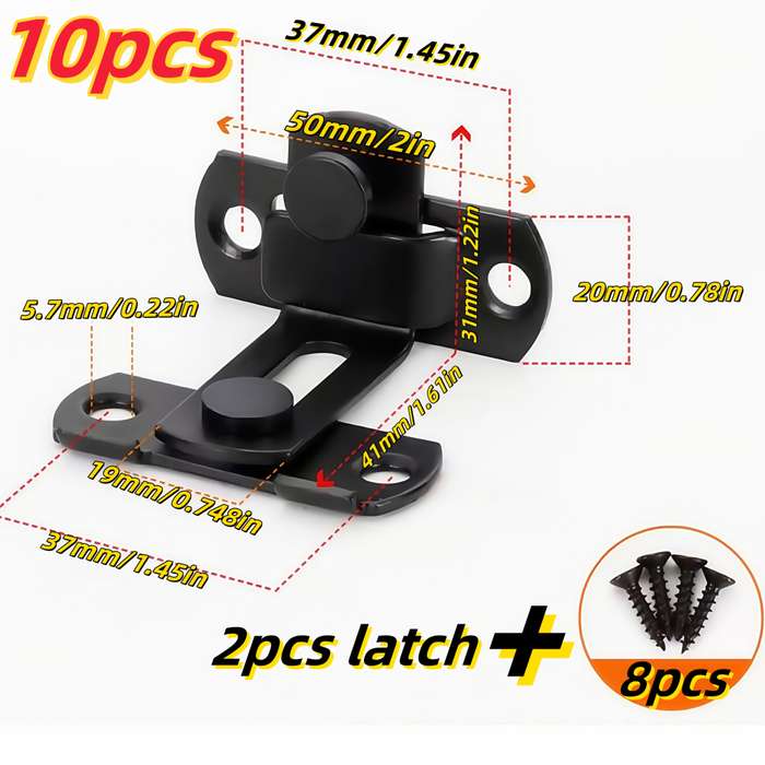 Lock Model 90 Silvery Door Locks