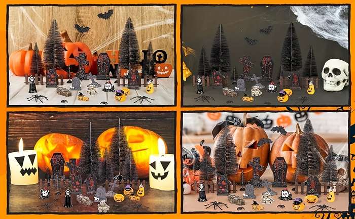 Halloween Decorations Style Halloween Village Decoration