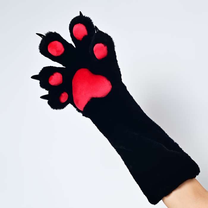 Winter Gloves Color Black