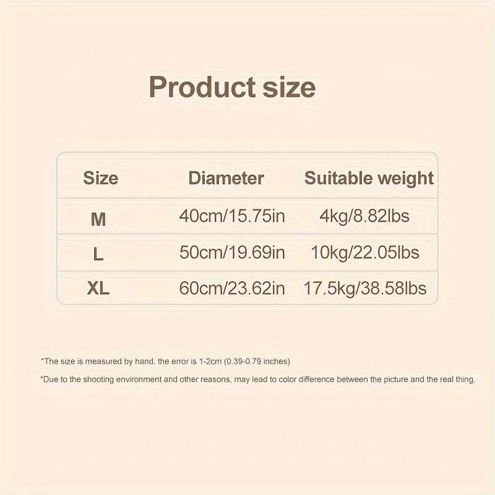 Pet supplies color Grey size M 40x40cm  15.75x15.75in