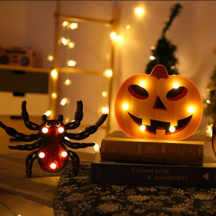 Halloween Decorations Size One Size Style Model B Pumpkin Shaped Lamp