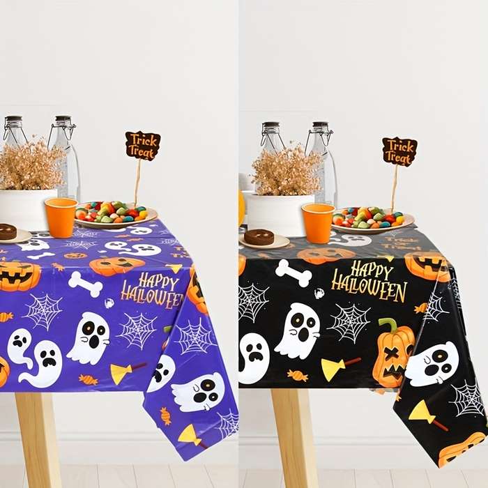 Halloween tablecloth decoration Quantity 2pcs