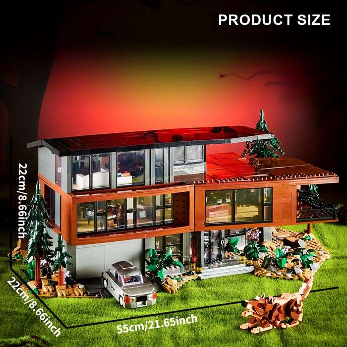 Building Toy Architectural Model Toy Set Quantity 2813Pcs