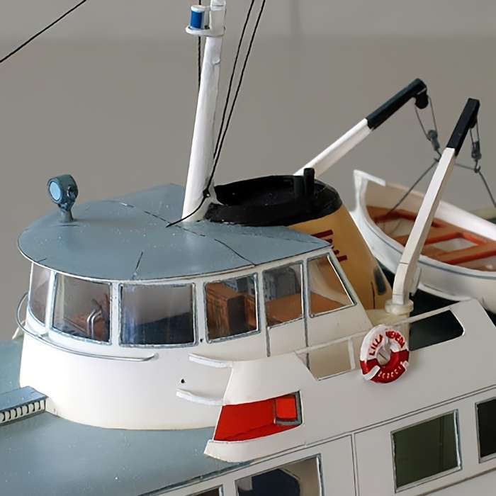 3D Jigsaw Puzzle Model Ship Model 1:100 Ferry Material Pack