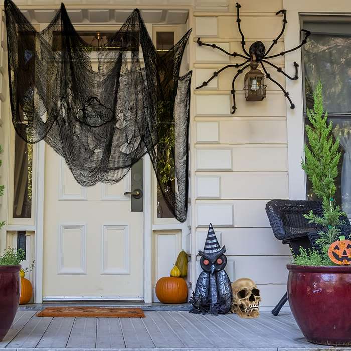 Halloween tablecloth decoration Items Horror Cloth 6 Piece Set