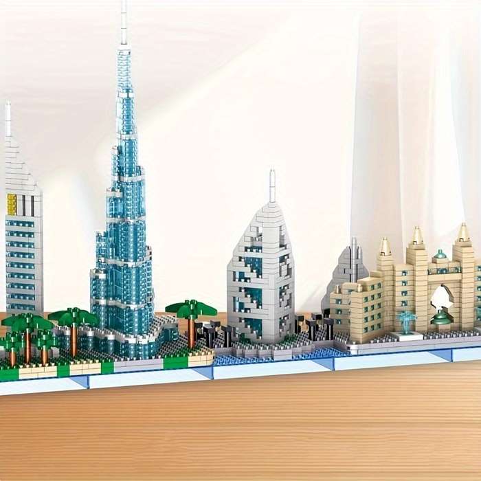Building Toy Architectural Model Toy Set Quantity 2220Pcs
