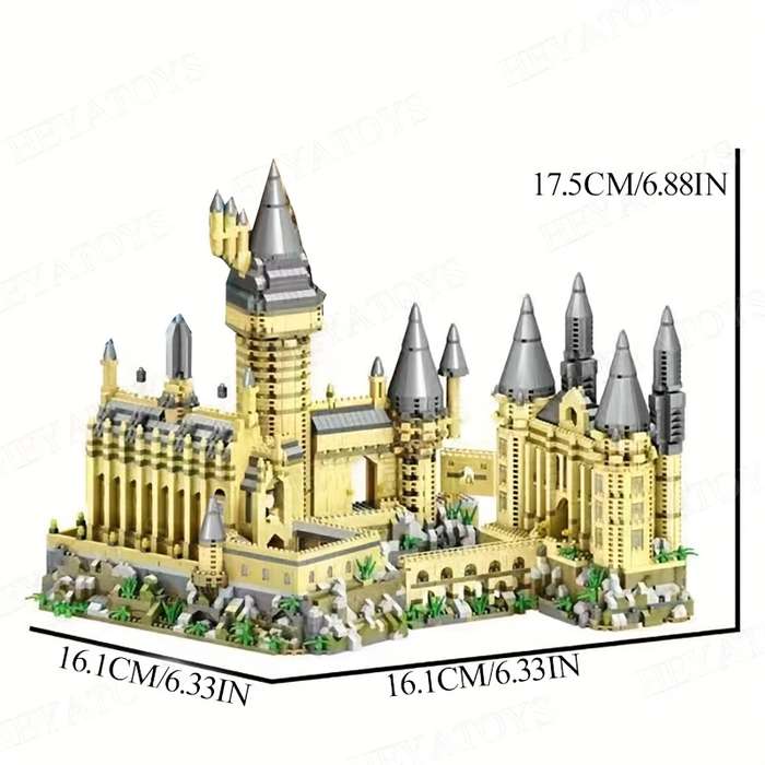 Building Toy Architectural Model Toy Set Quantity 1719Pcs