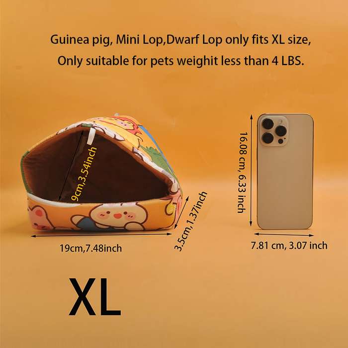 Pet supplies color Yellow  random Pattern  size XL