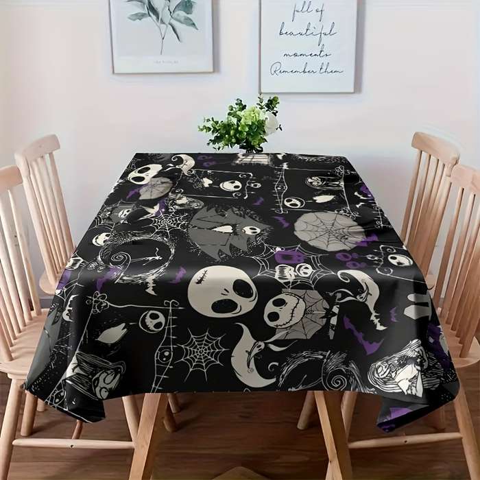 Halloween tablecloth decoration size 140x180cm 55.12x70.87inch